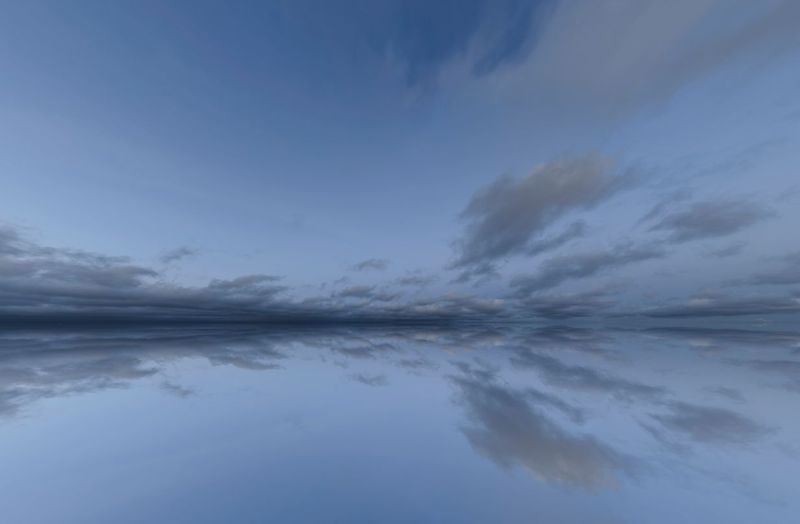 Mountain Landscape at Dawn: A Dramatic Open Space HDRi Maps and Backplates