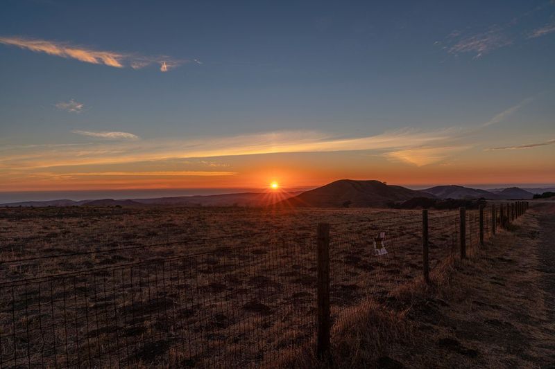 Mountain Landscape at Sunrise: A Wide Open Space HDRi Maps and Backplates