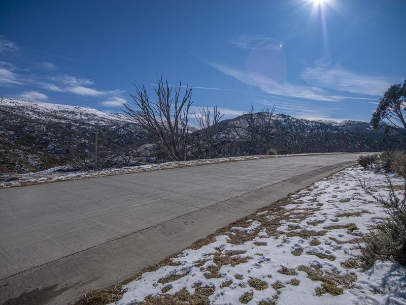 Mountain Landscape: A Winding Asphalt Road HDRi Maps and Backplates