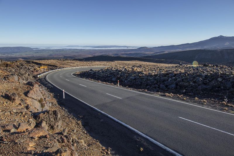 Mountain Road Through Highlands Rural Landscape HDRi Maps and Backplates