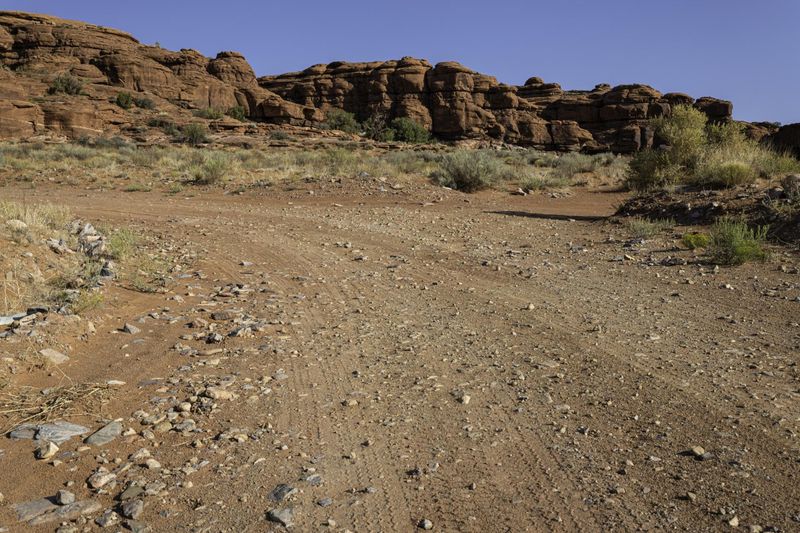 Mountain Road through Utah Desert Plateau HDRi Maps and Backplates