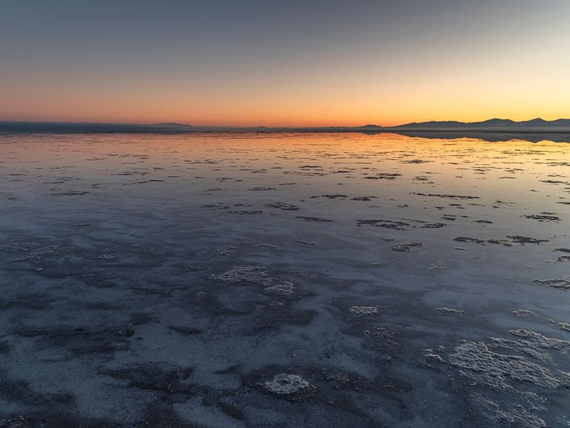 Mountain Views of Salt Lake City Under a Clear Night Sky HDRi Maps and ...