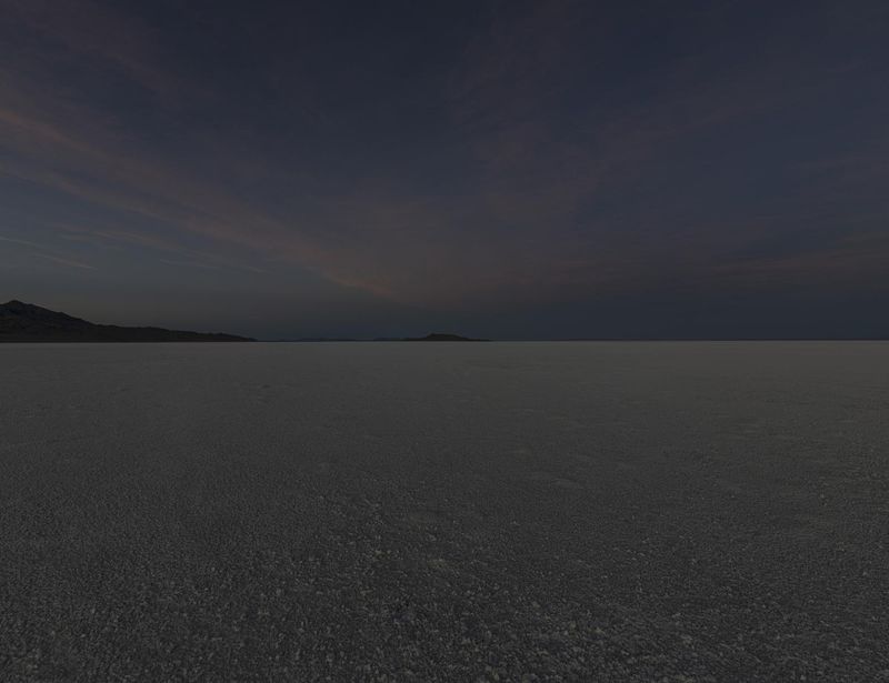 Nighttime Landscape of Utah Mountains HDRi Maps and Backplates