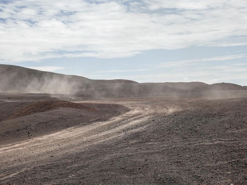 Off-Road Track on Highland Plain: Exploring Mountain Trails HDRi Maps ...