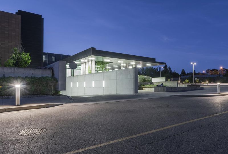 Ontario Business District Concrete Building HDRi Maps and Backplates