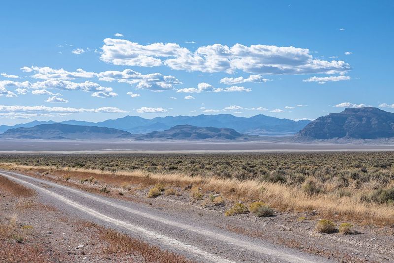 Open Road in California Desert Landscape HDRi Maps and Backplates