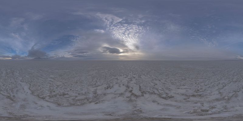Open Spaces and Mountains at Salt Lake HDRi Maps and Backplates