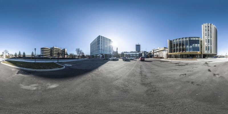 Image showcasing Ottawa City Life: High-Rise Buildings and Urban Design HDRi Maps and ...