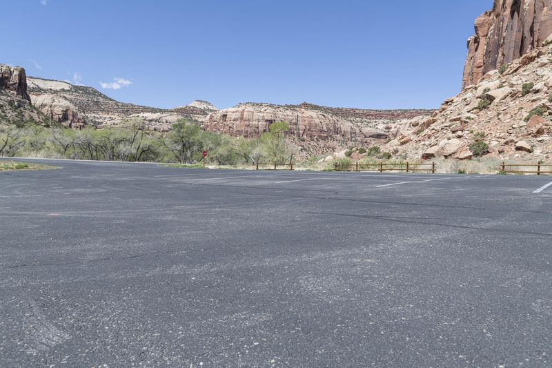 Parking Lot in the Desert: Asphalt and Open Space HDRi Maps and Backplates