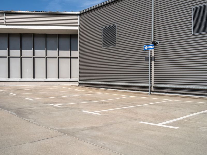 Empty Parking Lot in Berlin HDRi Maps and Backplates