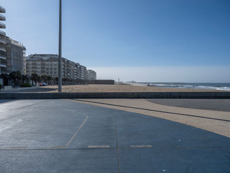 Porto Coastal Residential Area Under Clear Sky HDRi Maps and Backplates