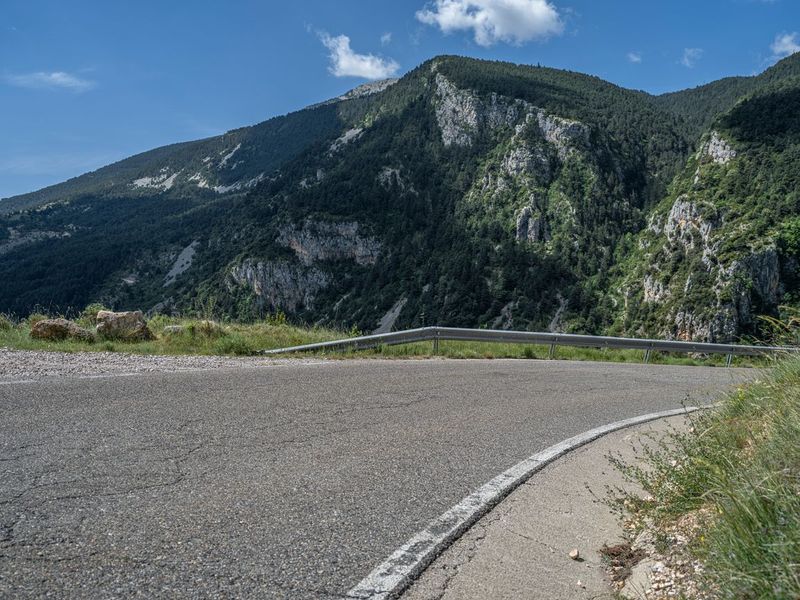 Pyrenees Road: A Rural Landscape in Spain HDRi Maps and Backplates