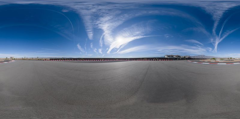 Race Track in the USA: An Aerial View of the Asphalt Road HDRi Maps and ...