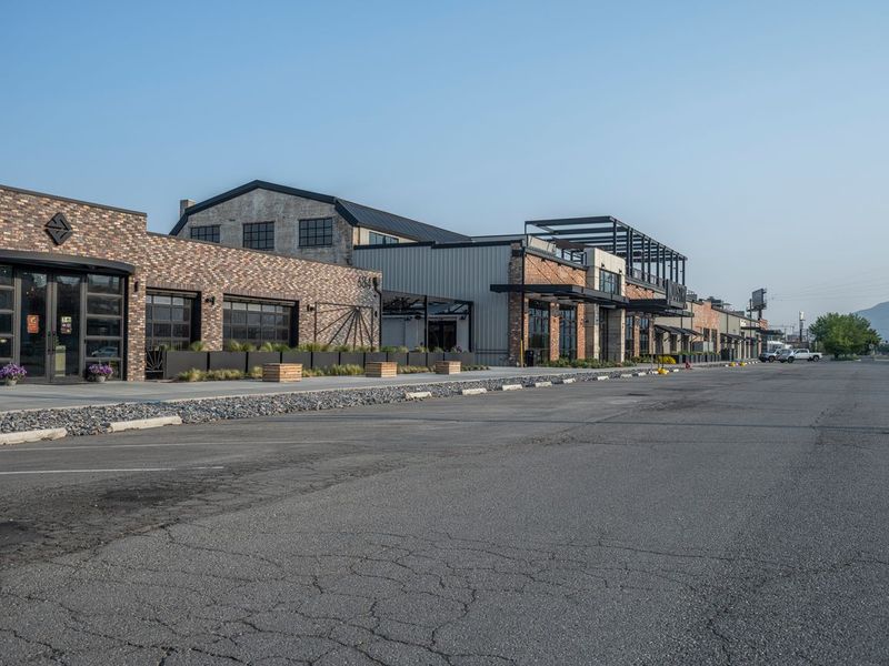 Road and Storage Depot in Salt Lake City, Utah, USA HDRi Maps and