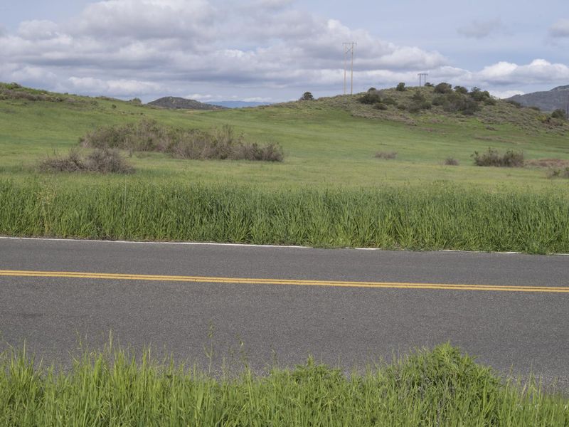 Road through California landscape HDRi Maps and Backplates