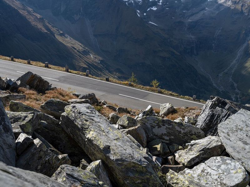 Road Through the Austrian Mountains HDRi Maps and Backplates