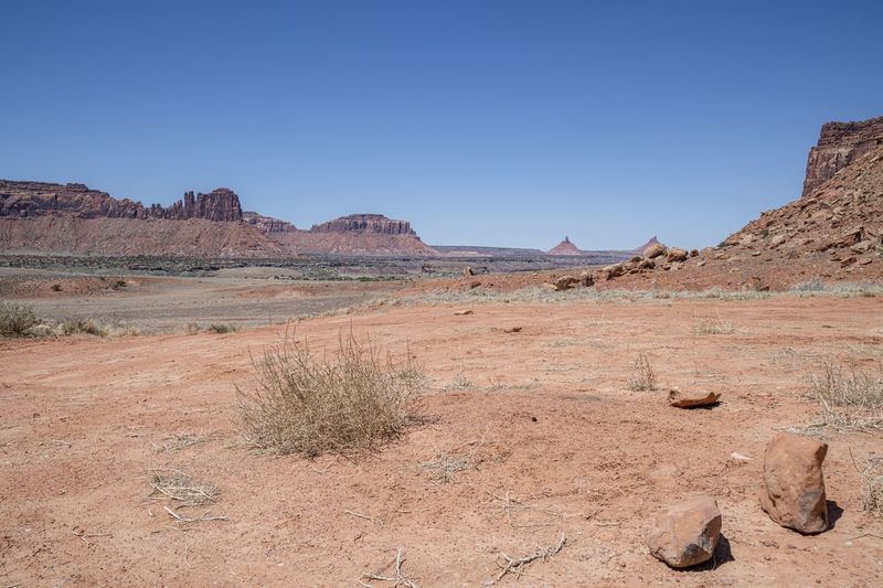Rugged Mountain Landscape in Canyonlands, Utah HDRi Maps and Backplates