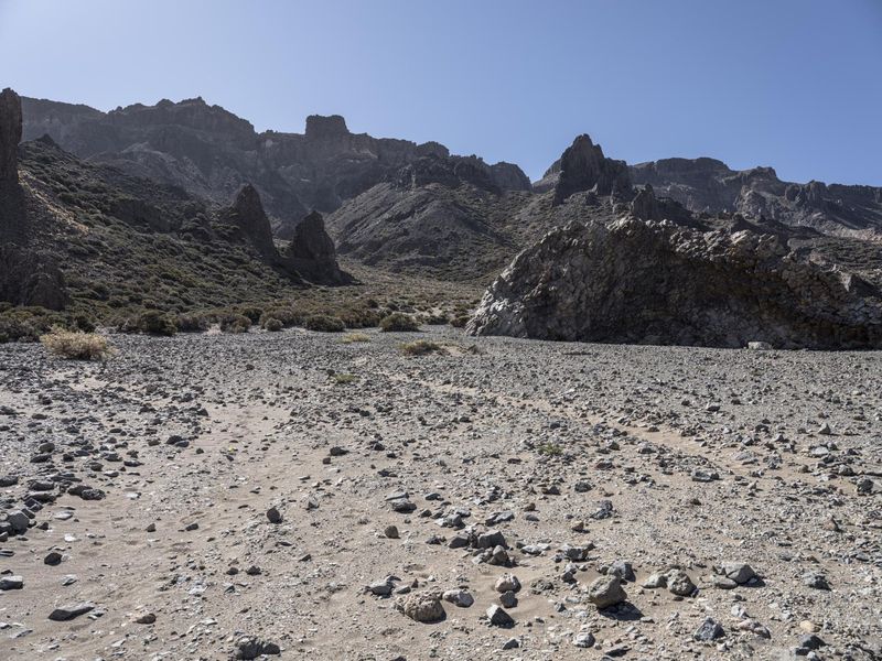 Rugged Mountain Landscape in Spain HDRi Maps and Backplates