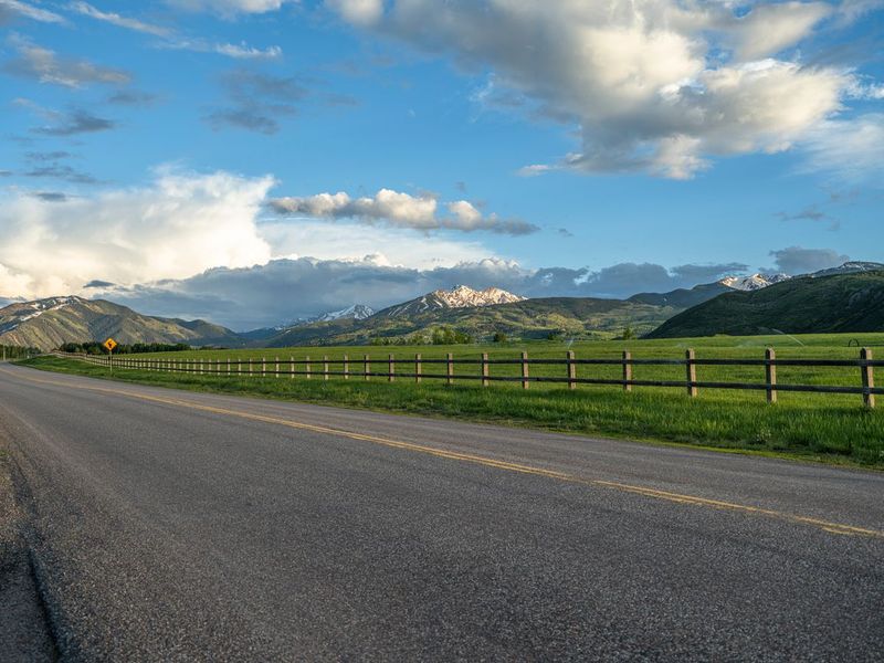 Rural Landscape at Dawn in Colorado, USA HDRi Maps and Backplates
