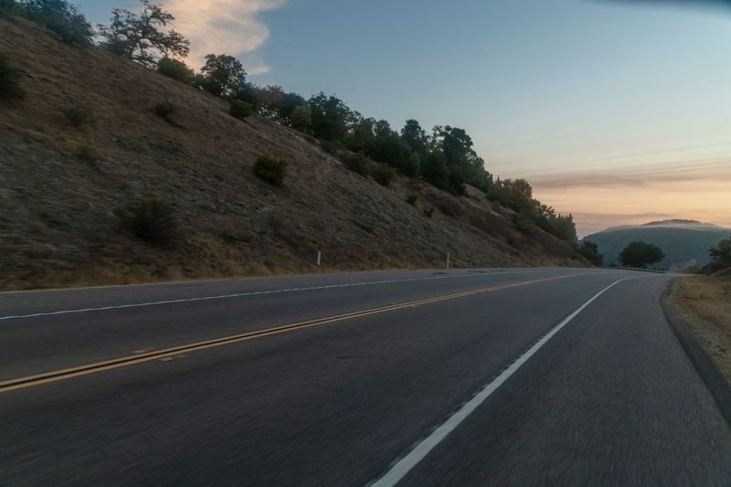 Rural Landscape at Dawn: Mountain Slope HDRi Maps and Backplates