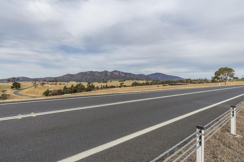 Rural Landscape: Road Through the Mountains HDRi Maps and Backplates