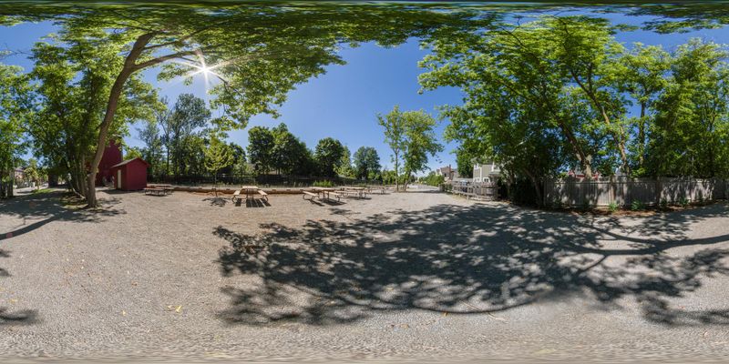 Rural Ontario: A Picnic Area with Benches and Tables HDRi Maps and ...