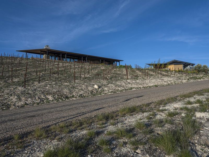 Rural Road in California: Asphalt Line in the Landscape HDRi Maps and ...