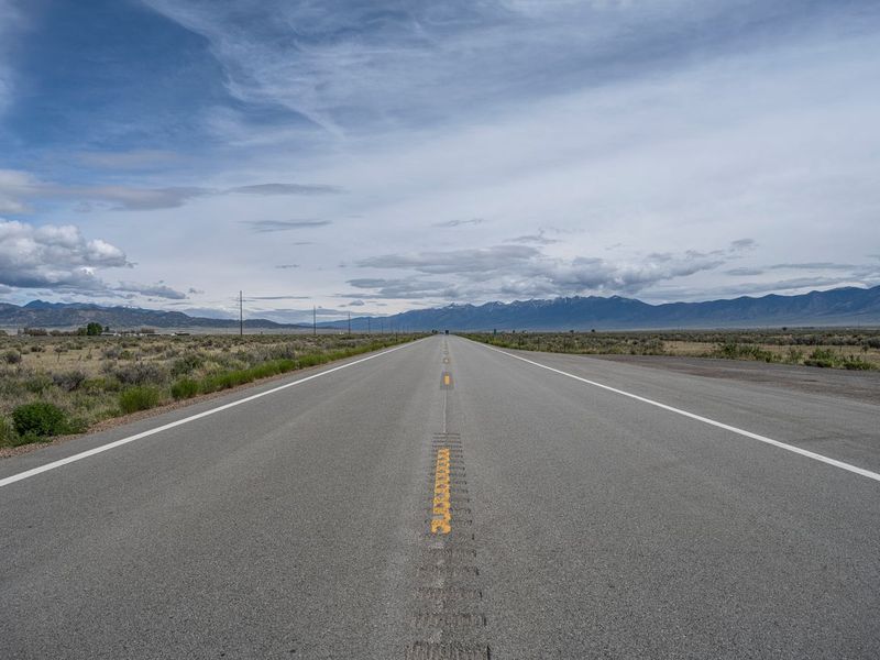 Rural Road in Colorado: Scenic Mountain Views HDRi Maps and Backplates