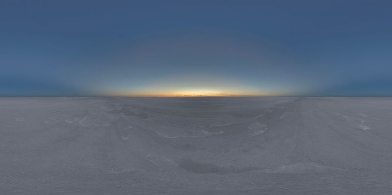 Salt Flats at Dawn: A Clear Sky Over a Desert Landscape HDRi Maps and ...