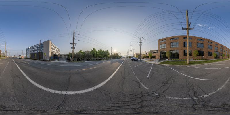 Salt Lake City at Dawn: Capturing the Urban Landscape HDRi Maps and ...