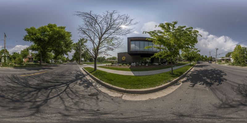 Salt Lake City Road and Buildings: A View of Urban Life HDRi Maps and ...