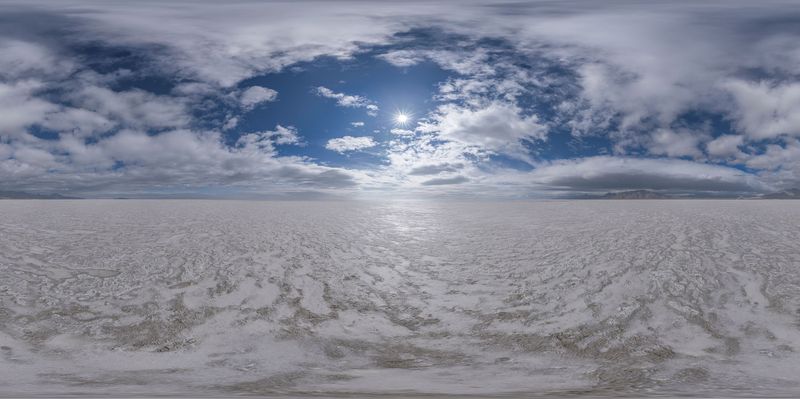 Salt Lake City Skyline: A Day in the USA HDRi Maps and Backplates