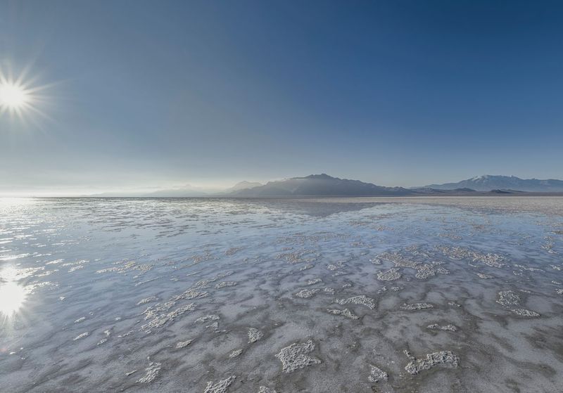 Sunny Nature Scenery in Salt Lake City HDRi Maps and Backplates