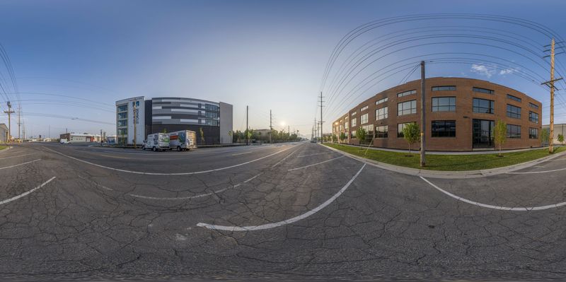 Salt Lake City Sunset: Urban Architecture and Vibrant Skies HDRi Maps ...