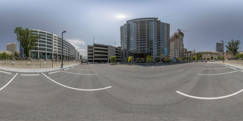 Salt Lake City Urban Panorama HDRi Maps and Backplates