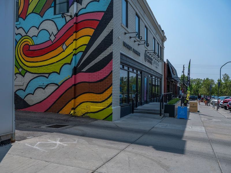 Salt Lake City, Utah Graffiti Wall in the Art District HDRi Maps and