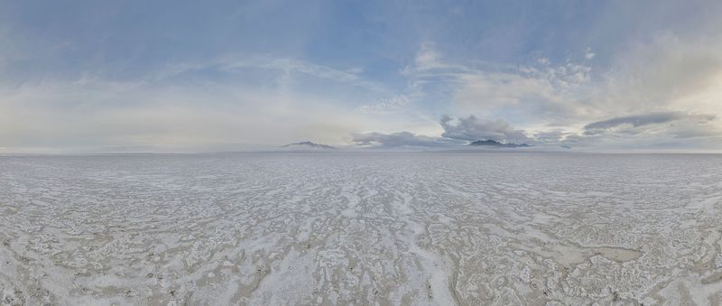 Salt Lake City, Utah: Mountainous Open Space HDRi Maps and Backplates