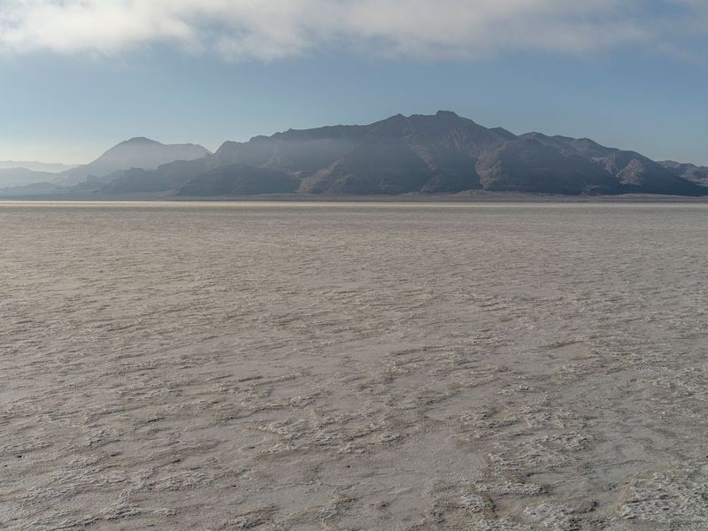 Salt Lake Daytime: Mountain Views and Open Space HDRi Maps and Backplates