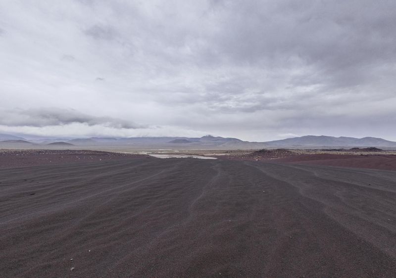 Sand and Dirt Road in California Desert HDRi Maps and Backplates
