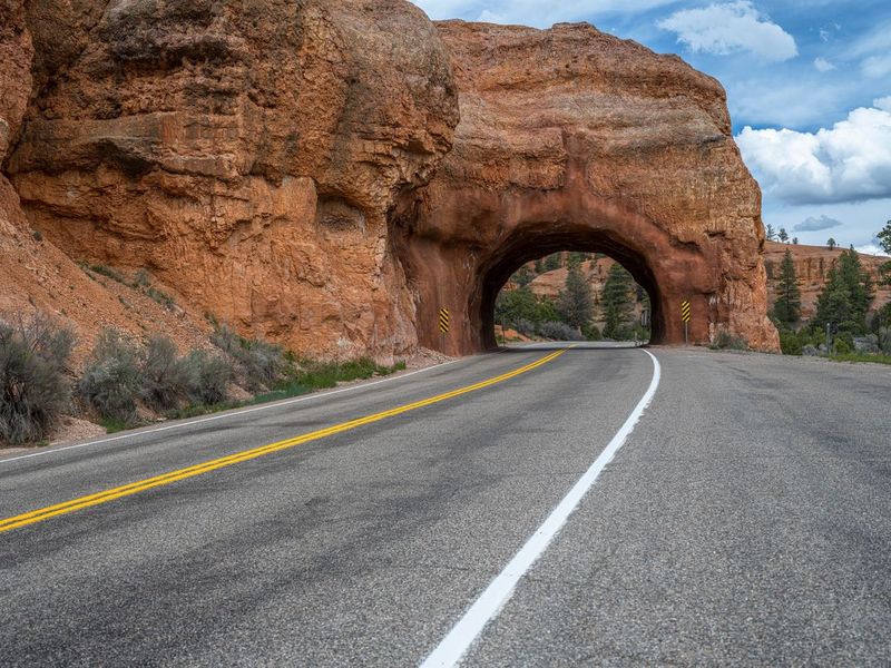 Scenic Byway 12 in Utah: A Road Through Red Rocks HDRi Maps and Backplates