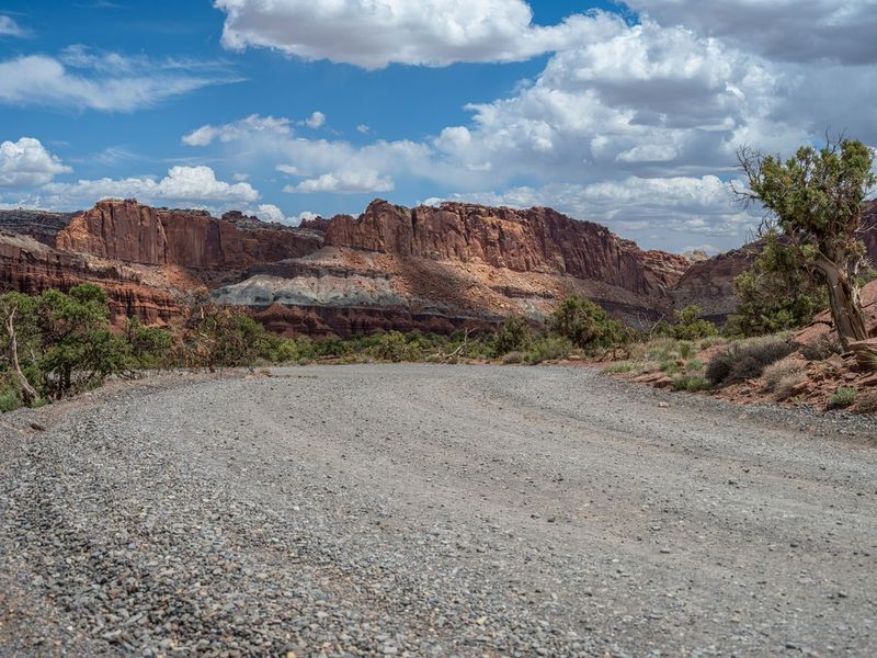 Scenic Dirt Road: Exploring the Utah Landscape - HDRi Maps and Backplates