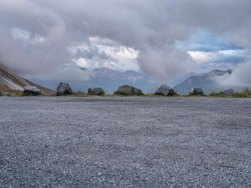 Scenic Landscape with Asphalt Road and Vegetation HDRi Maps and Backplates