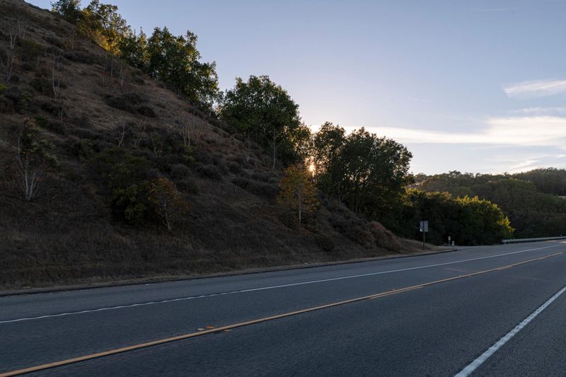 Scenic Morning Drive on Rural Highland Road HDRi Maps and Backplates
