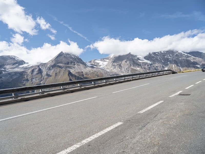 Scenic Road in Austria with Clear Sky and Mountain Landscape HDRi Maps ...