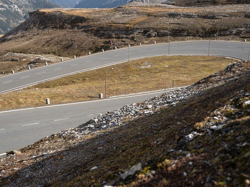 Scenic Road in Austria with Clear Sky and Mountain Landscape HDRi Maps ...