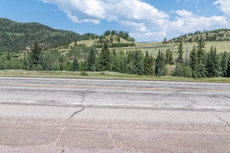 Scenic Road in Colorado: Hills and Green Trees - HDRi Maps and Backplates