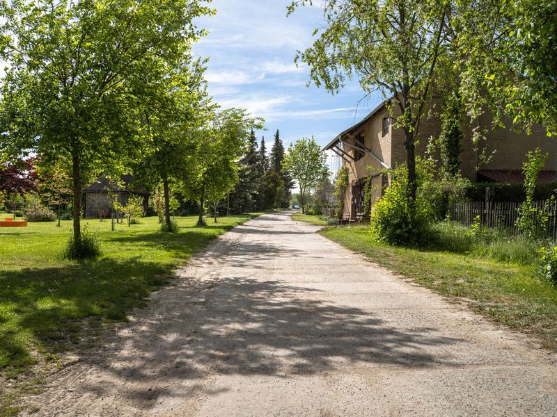 Scenic Rural Road in Germany with Buildings and Trees HDRi Maps and ...