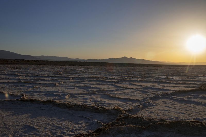 Serene Desert Landscape at Dawn HDRi Maps and Backplates