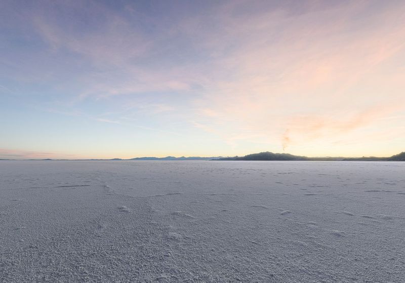Serene Landscape of Salt Lake Utah Desert HDRi Maps and Backplates
