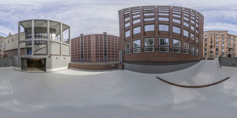 Skateboard Ramp in Hamburg, Germany HDRi Maps and Backplates